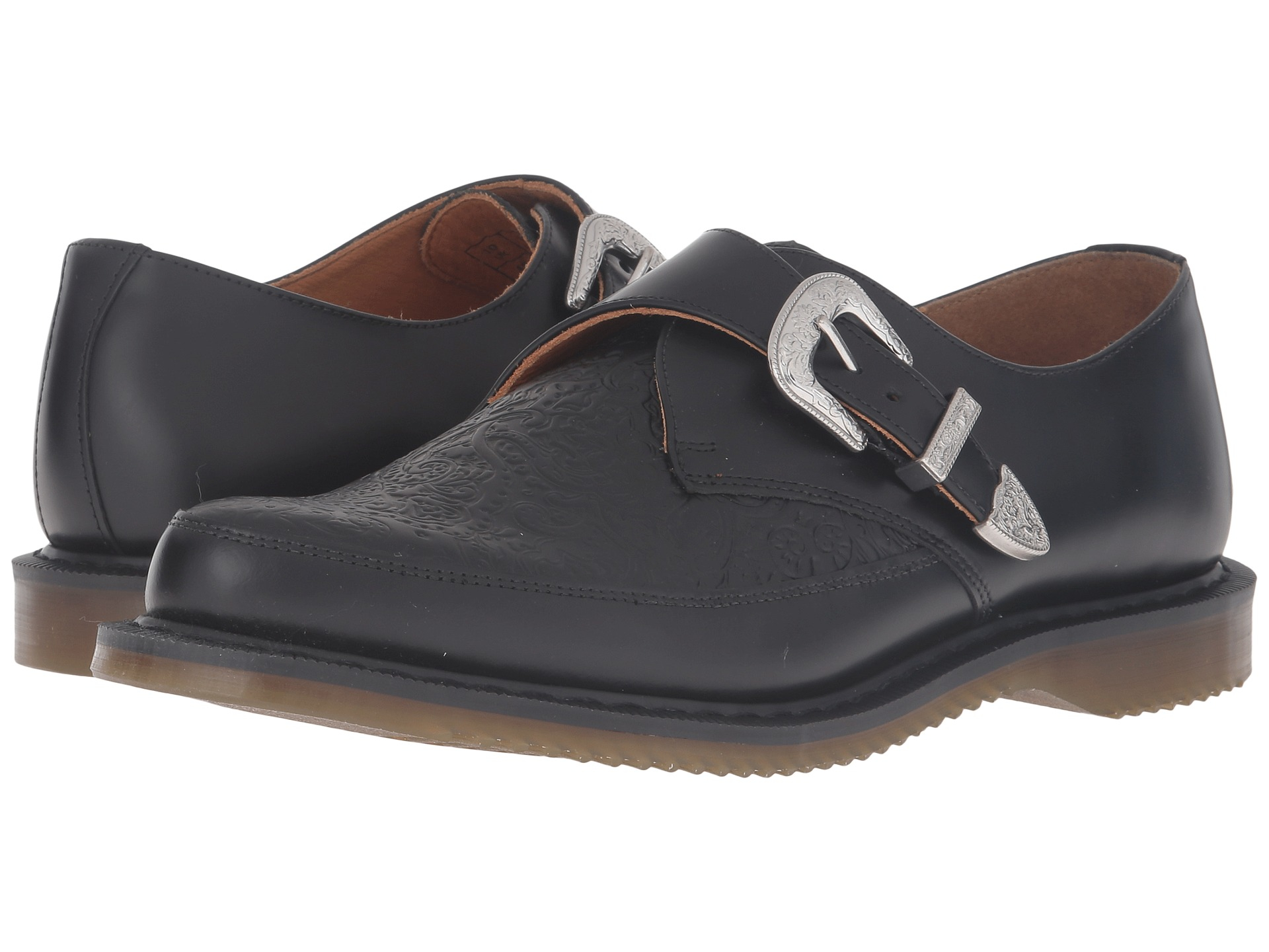 Dr. Martens Leather Martel Goth Creeper in Black for Men Lyst